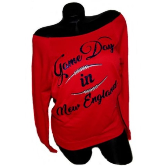 New England Game Day! Rawedge LtWt.Jersey Top. * Size XL * - Picture 1 of 5